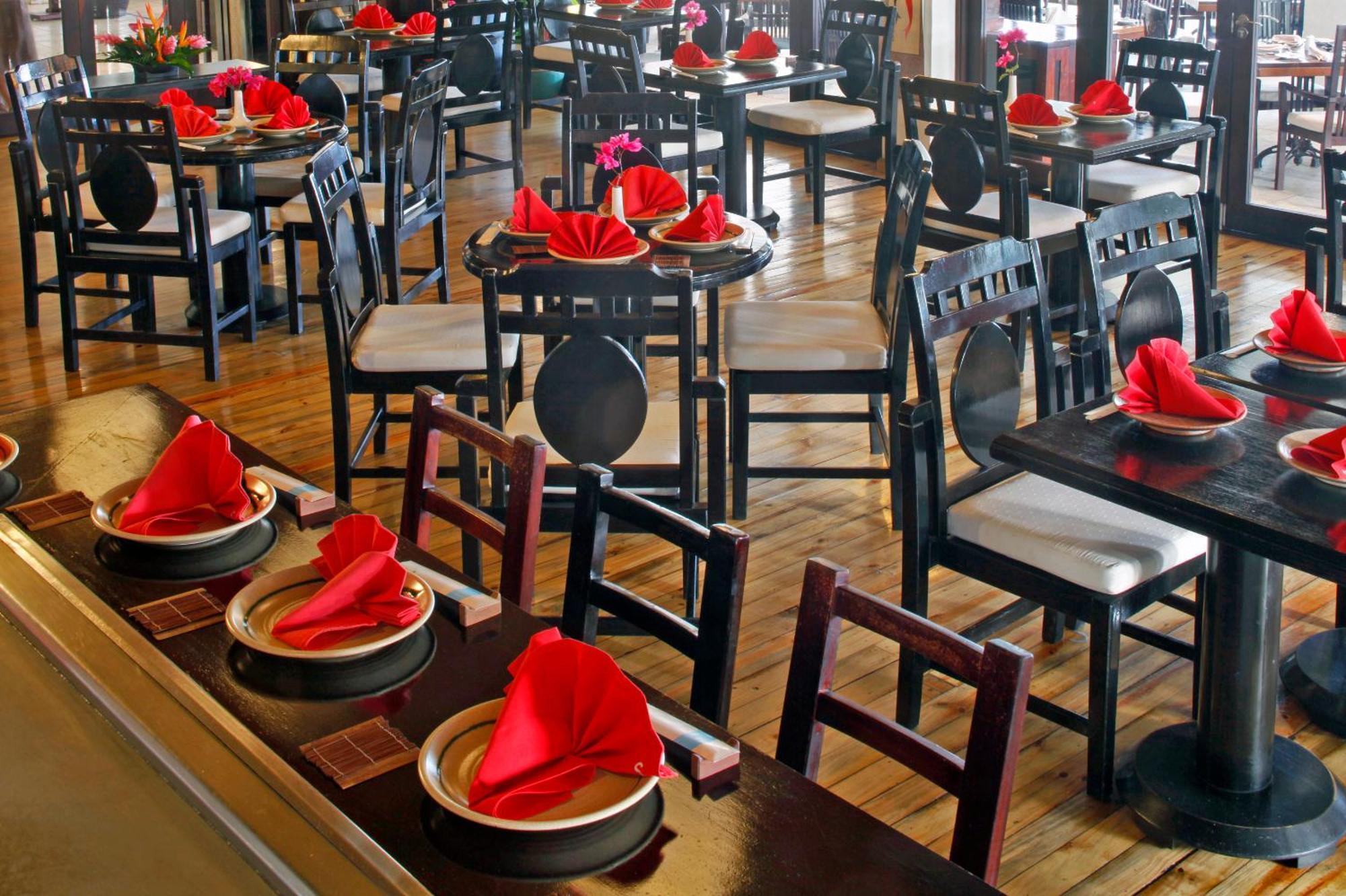 The Warwick Fiji Otel Korolevu  Dış mekan fotoğraf Restaurant interior