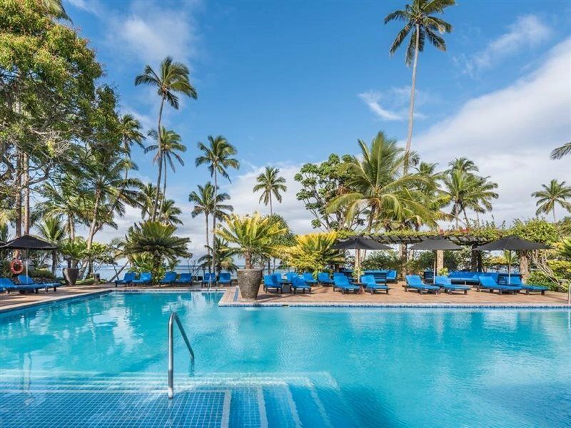 The Warwick Fiji Otel Korolevu  Dış mekan fotoğraf Pool at the Hotel