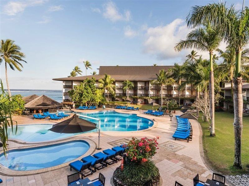 The Warwick Fiji Otel Korolevu  Dış mekan fotoğraf The pool at the Fiji Marriott