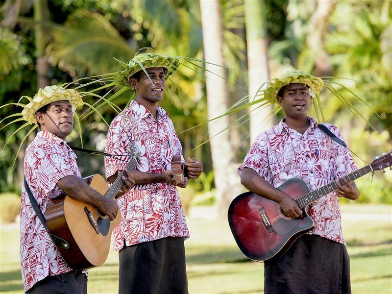 The Warwick Fiji Otel Korolevu  Dış mekan fotoğraf Tuvaluan musicians